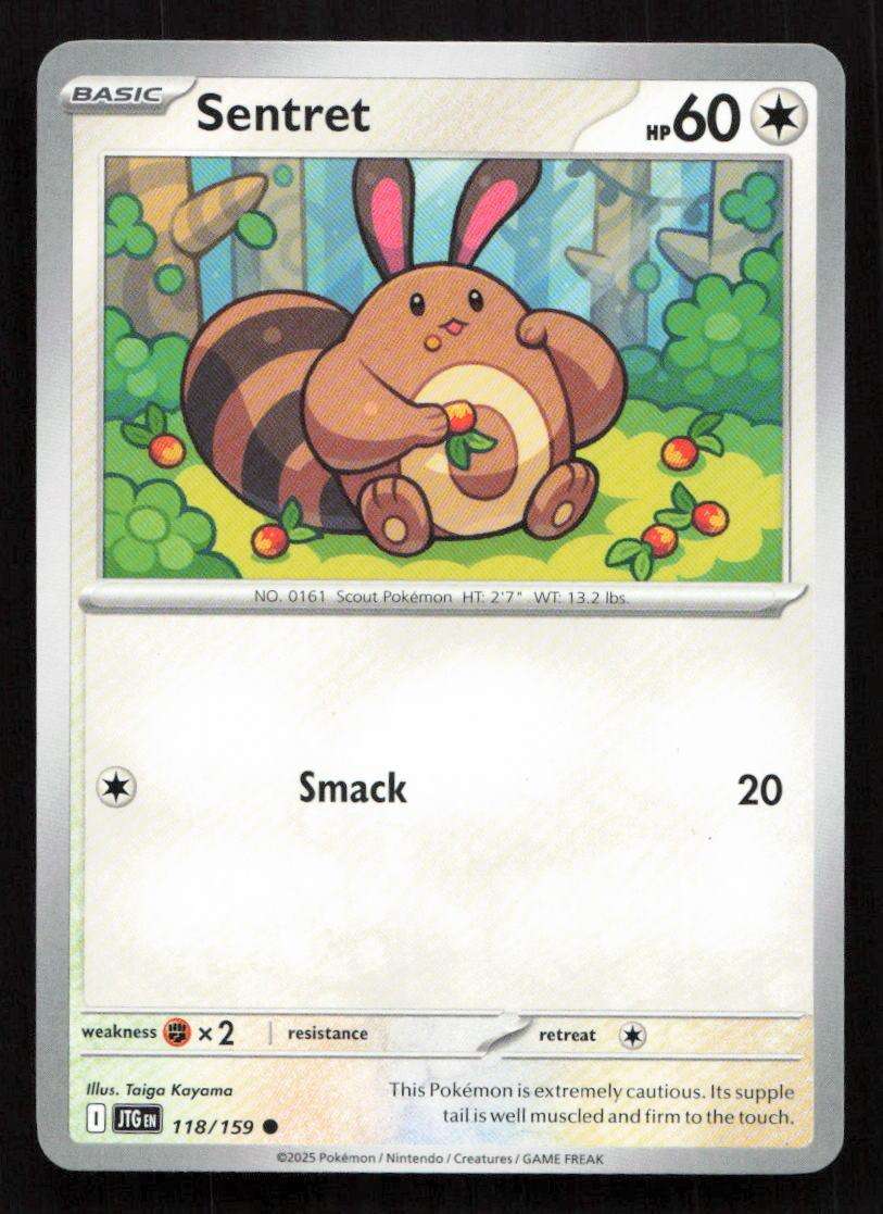 2025 Pokemon / Nintendo / Creatures / GAME FREAK Sentret - SV09: Journey Together