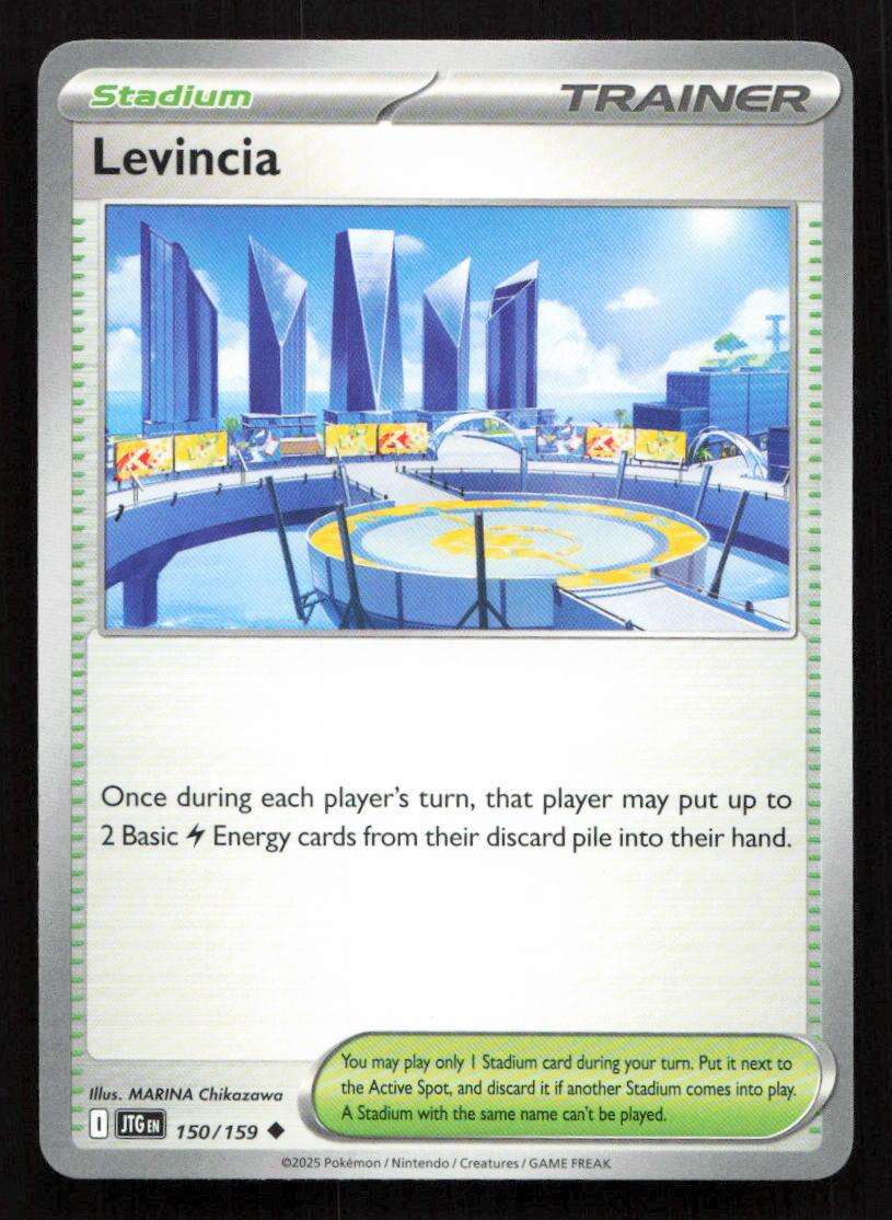 2025 Pokemon / Nintendo / Creatures / GAME FREAK Levincia - SV09: Journey Together