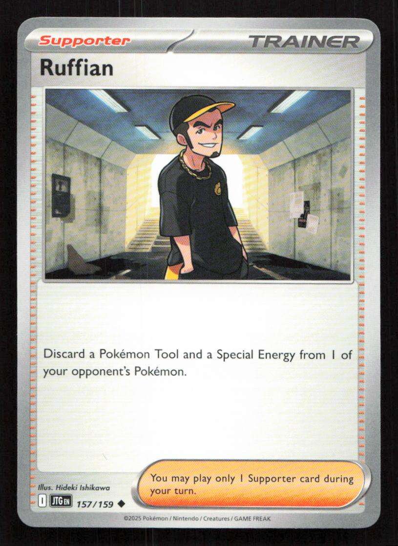 2025 Pokemon / Nintendo / Creatures / GAME FREAK Ruffian - SV09: Journey Together