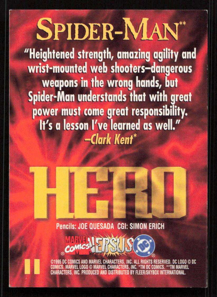 1995 Marvel Comics VS DC Spider-Man 11