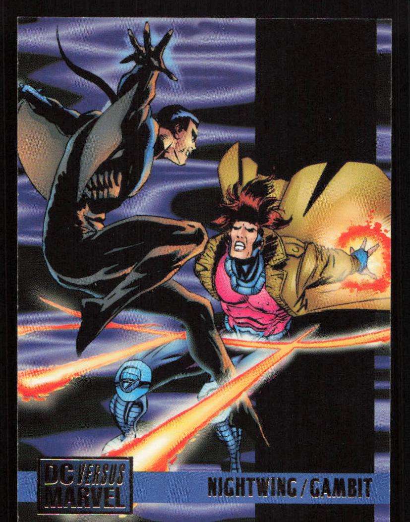 1995 DC VS Marvel Comics Nightwing / Gambit 60