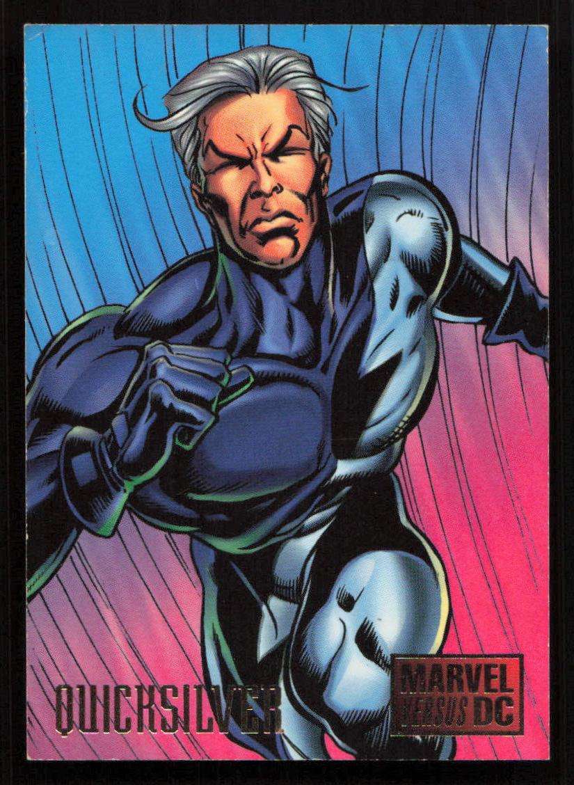 1995 Marvel Comics VS DC Quicksilver 7