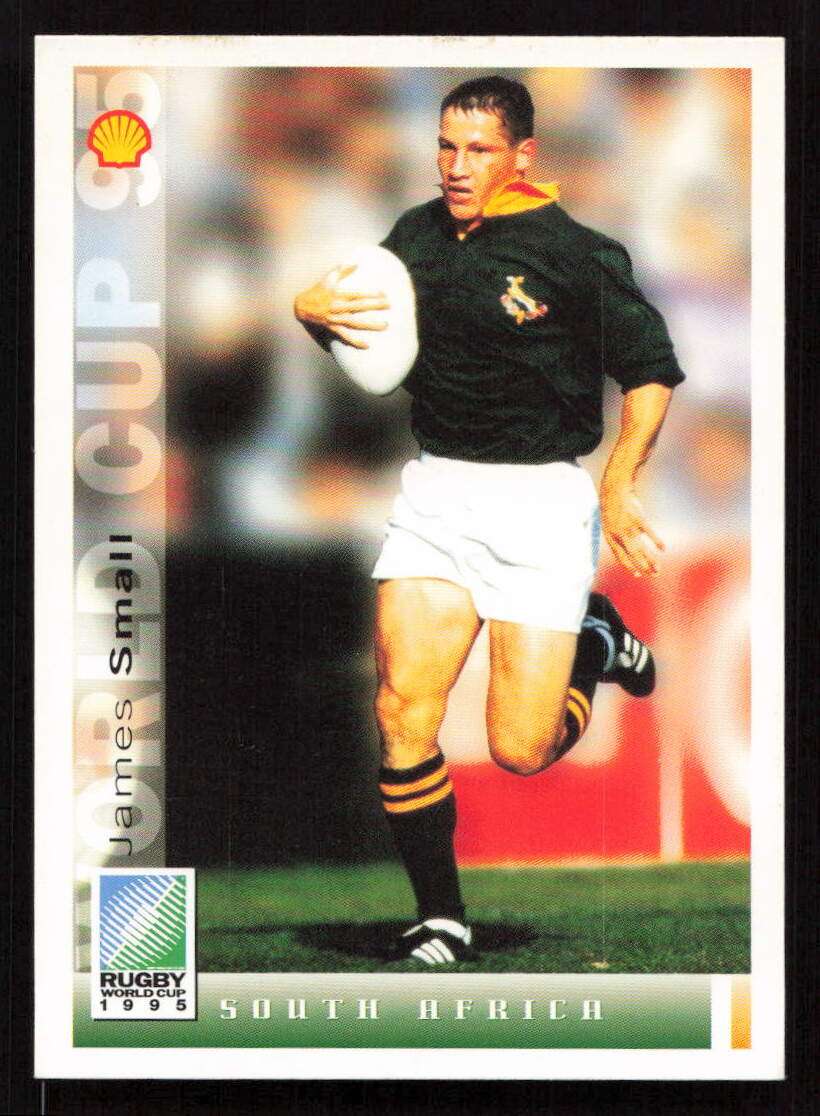 1995 Sports Deck Cards Rugby World Cup 1995 #022 James Small