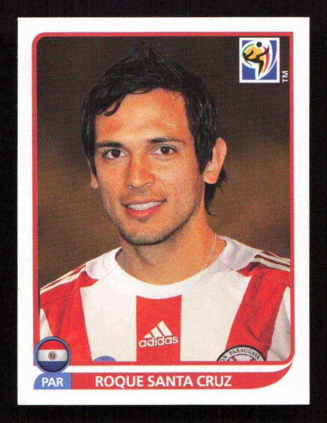 2010 Panini World Cup Stickers #444 Roque Santa Cruz