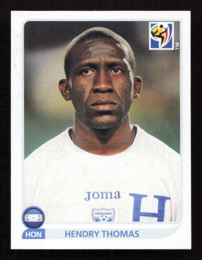 2010 Panini World Cup Stickers #612 Hendry Thomas