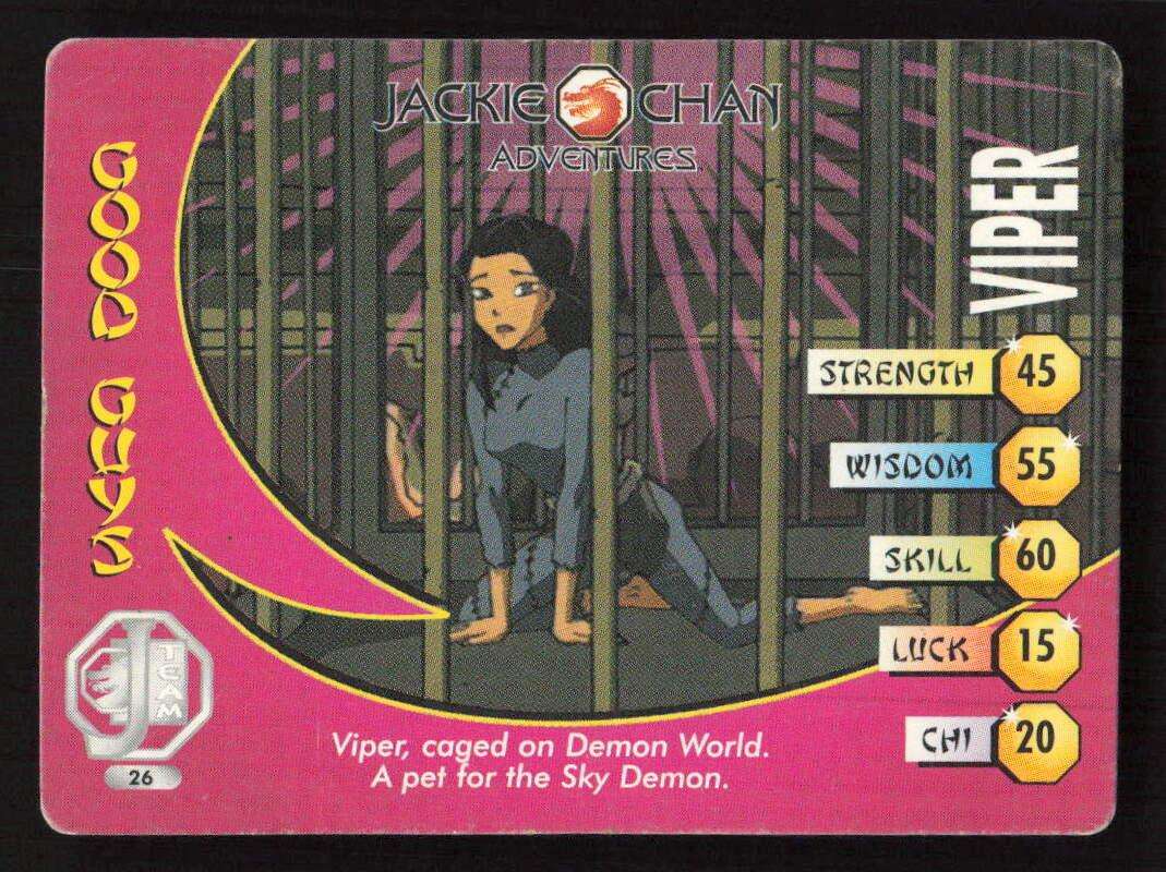 Jackie Chan Adventures - The J-Team - Viper 26