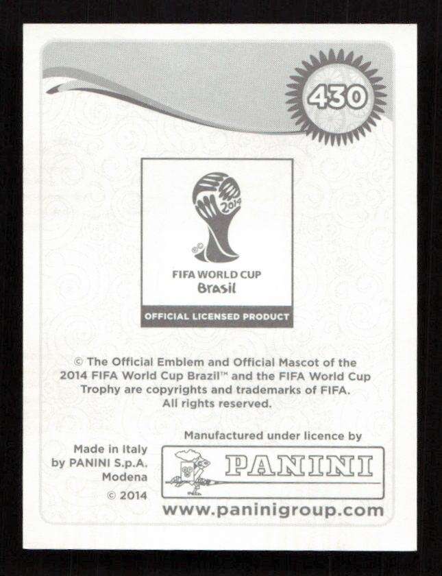 Panini FIFA World Cup Brasil Sticker Pack 5 Stickers