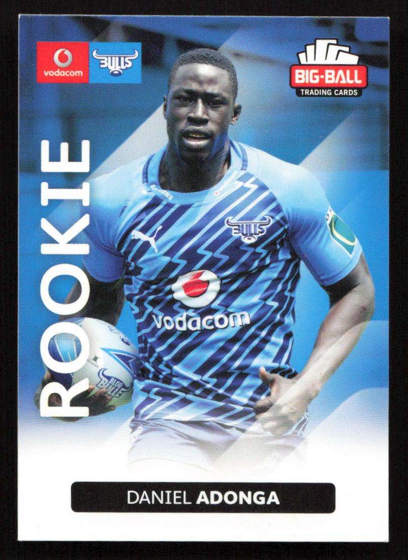 Big Ball 2012 Rugby Trading Card Card 018/248 Daniel Adonga