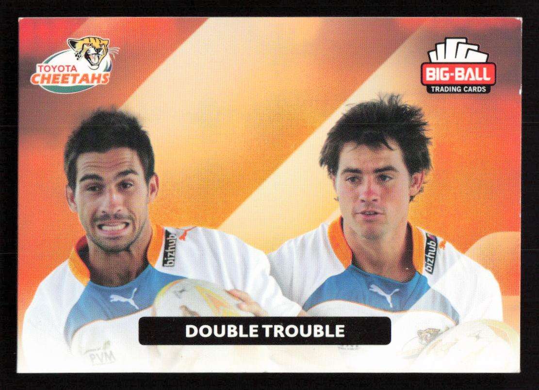 Big Ball 2012 Rugby Trading Card Card 057/248 Sias & Robert Ebersohn