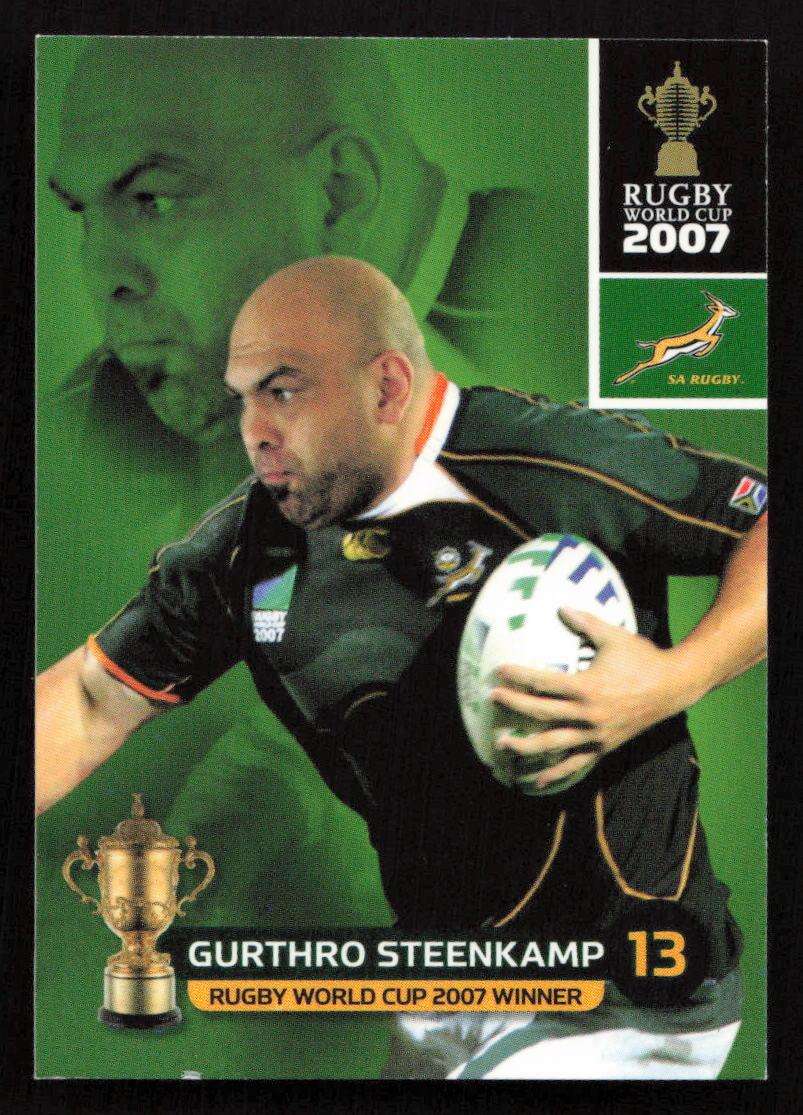 Rugby World Cup 2007 - Card 142/205 - Guthro Steenkamp