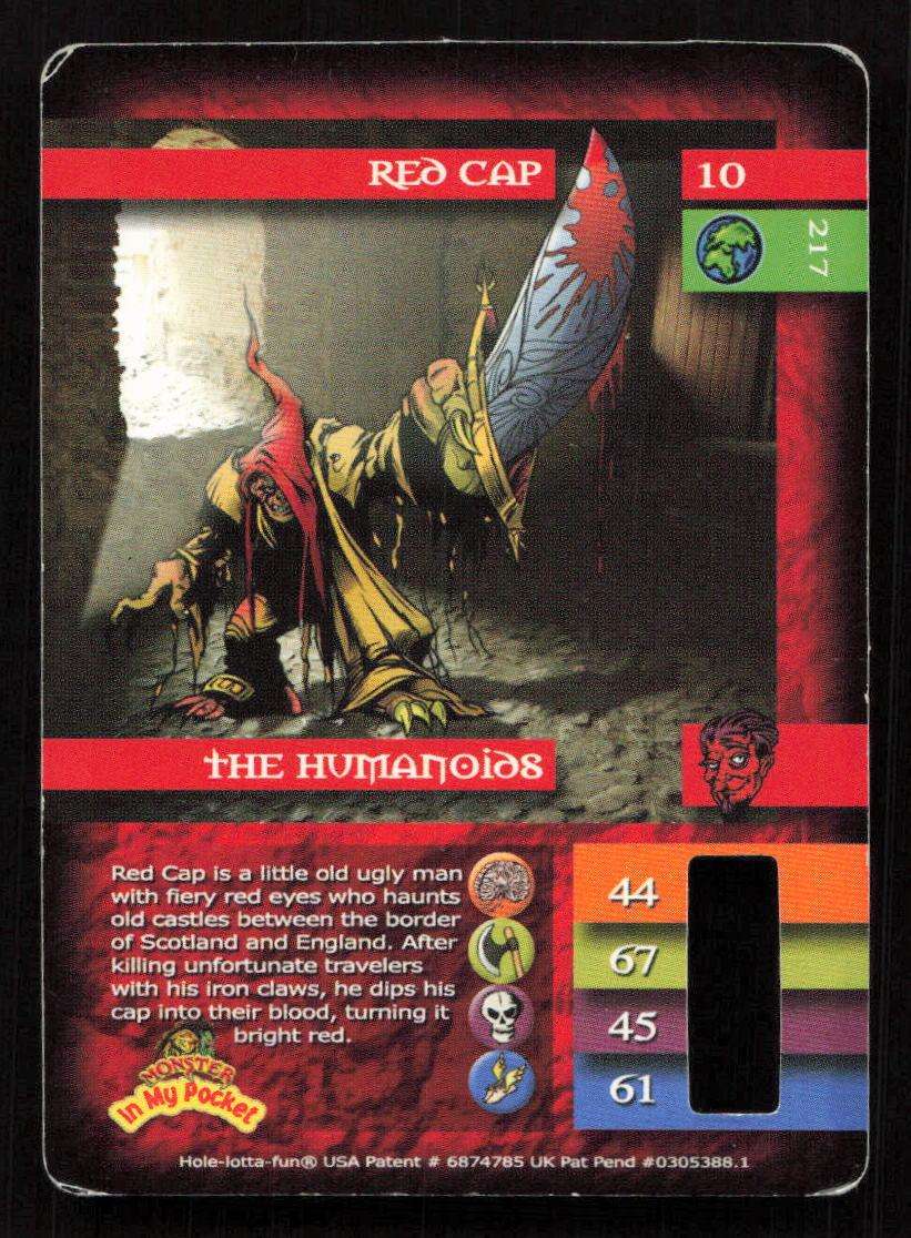 Monster In My Pocket Card 10