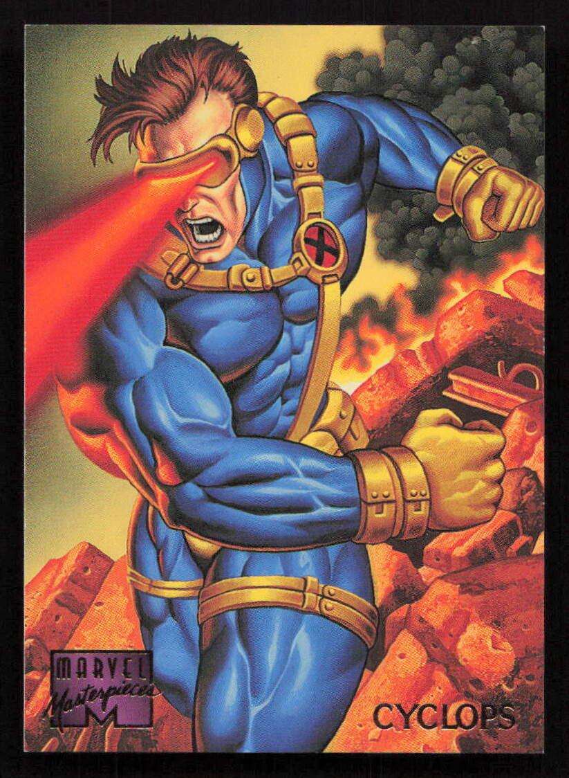1995 Marvel Masterpieces 24 Cyclops