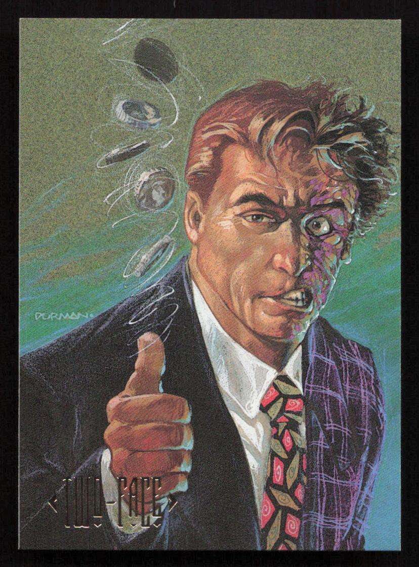 1994 SkyBox DC Comics Two-Face Track 36