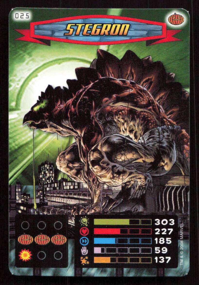 2008 Marvel Spider-Man Heroes & Villains - 025 Stegron