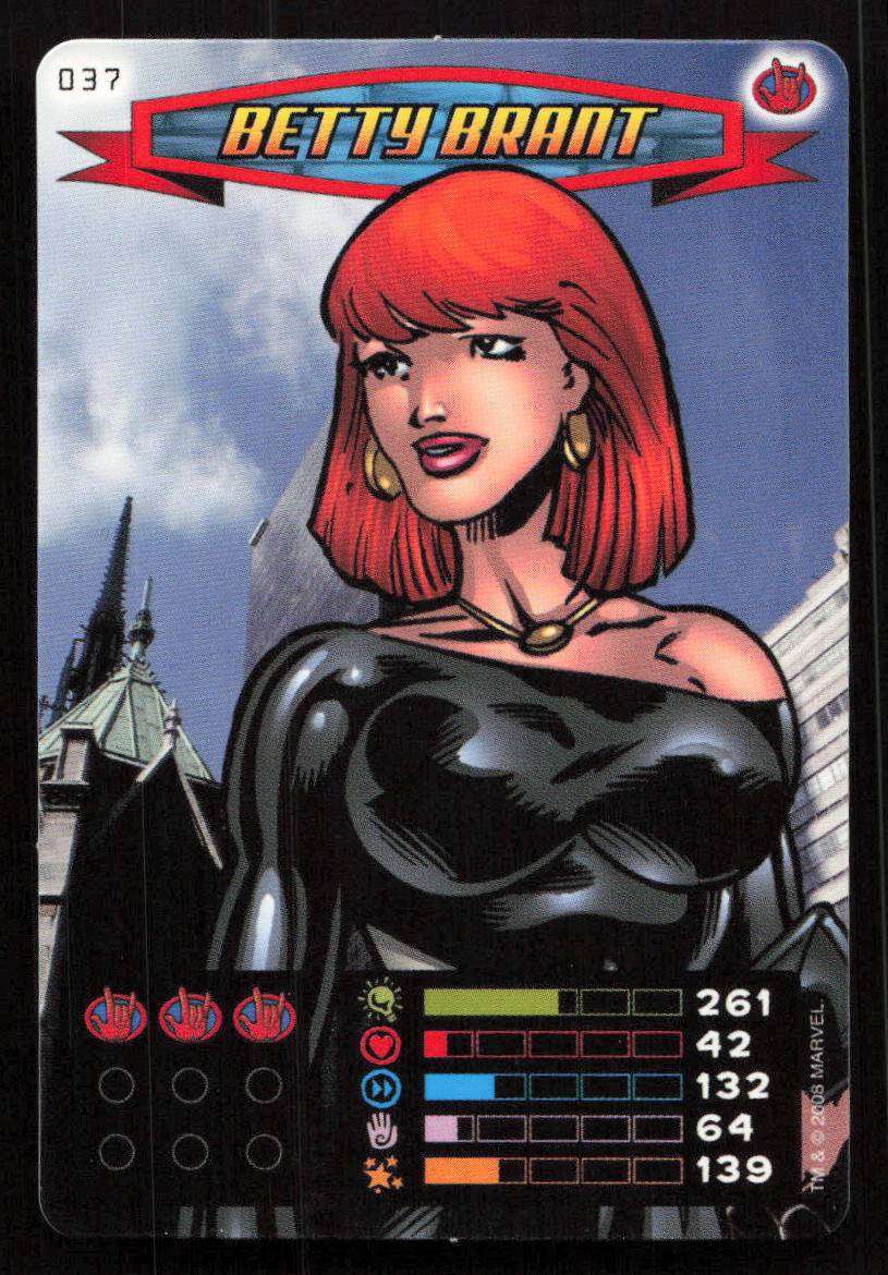 2008 Marvel Spider-Man Heroes & Villains - 037 Betty Brant