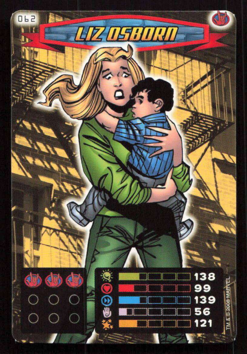 2008 Marvel Spider-Man Heroes & Villains - 062 Liz Osborn