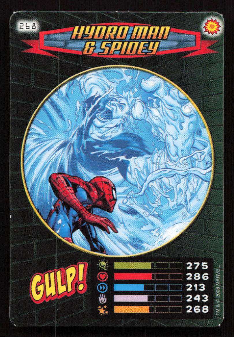 2008 Marvel Spider-Man Heroes & Villains - 268 Hydro Man & Spidey