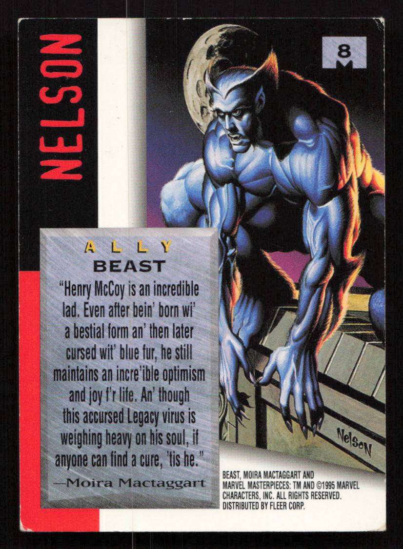 95 Marvel Masterpieces - 8 Beast