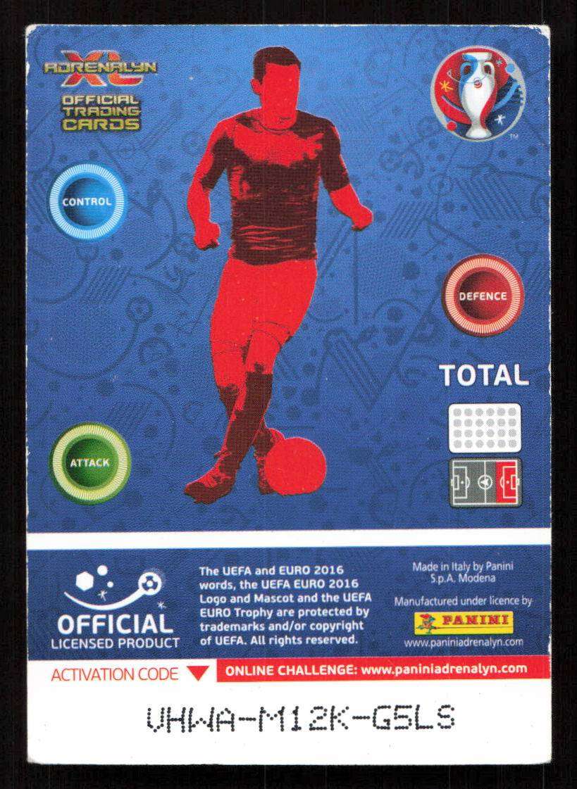 Panini UEFA Euro 2016 / XL Adrenalyn  - England - Leighton Baines