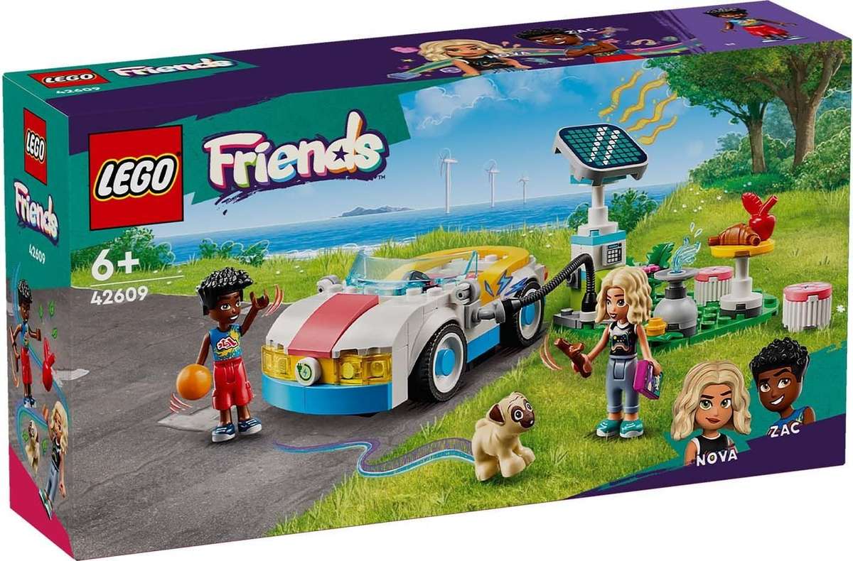 ** Brand new ** LEGO Friends Electric Car and Charger (170 Pieces)