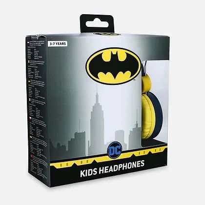 OTL Batman Caped Crusader Wired On-Ear Kids Headphones