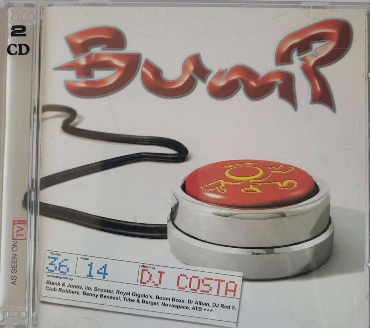 BUMP BY DJ COSTA-ELEVEN CD's (MAINLY DOUBLE) FABULOUS DANCE COLLECTION