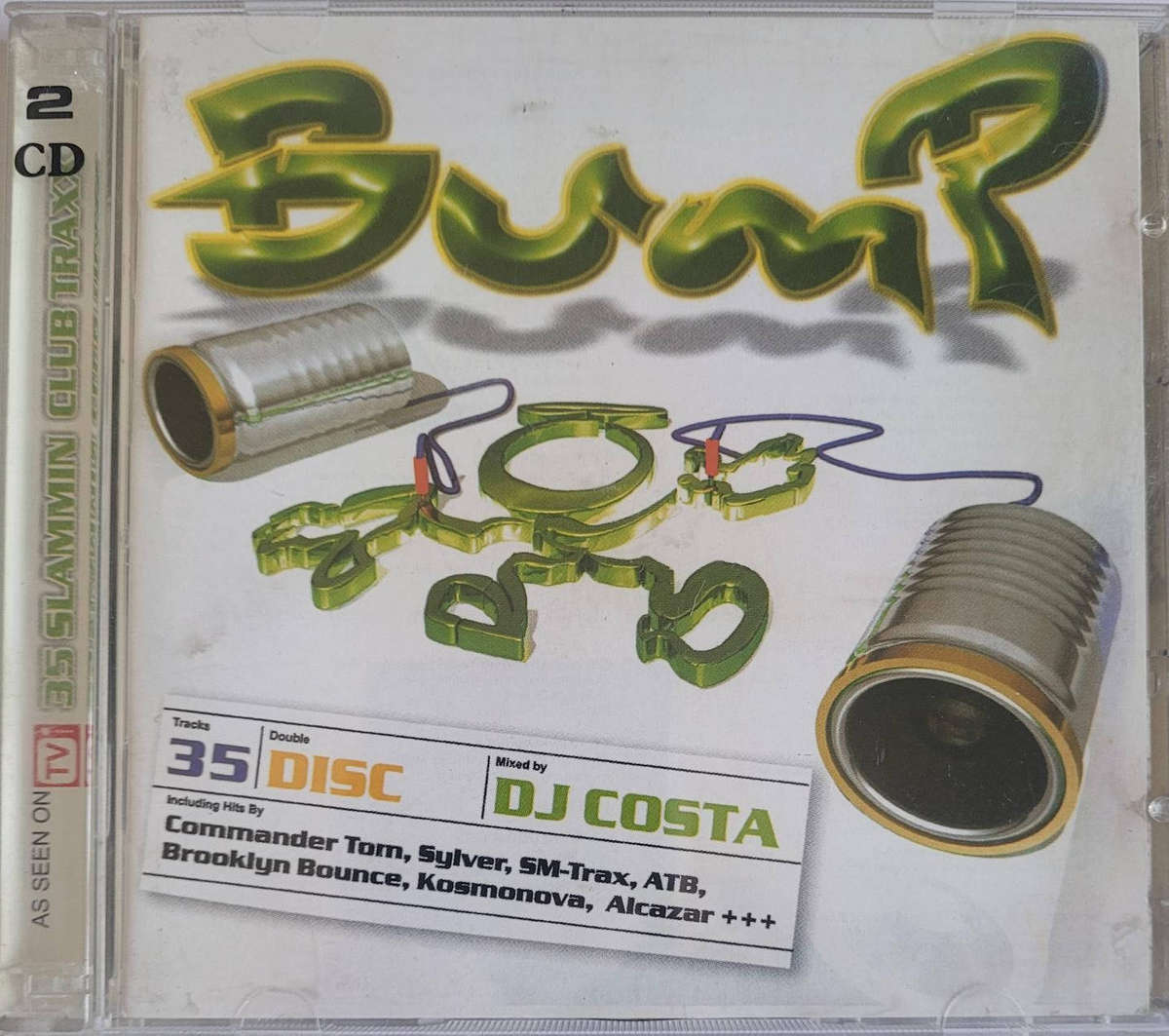 BUMP BY DJ COSTA-ELEVEN CD's (MAINLY DOUBLE) FABULOUS DANCE COLLECTION