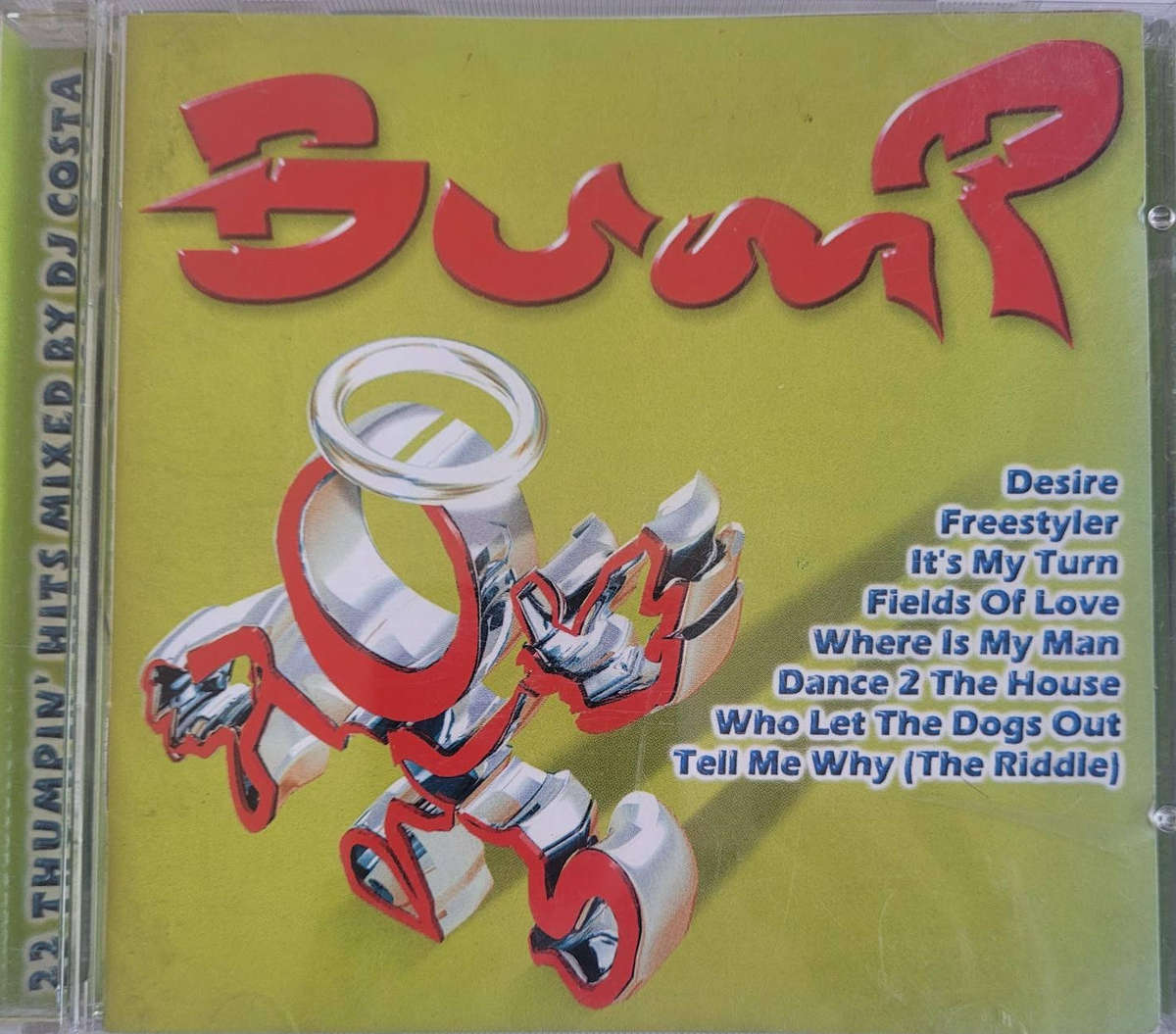 BUMP BY DJ COSTA-ELEVEN CD's (MAINLY DOUBLE) FABULOUS DANCE COLLECTION