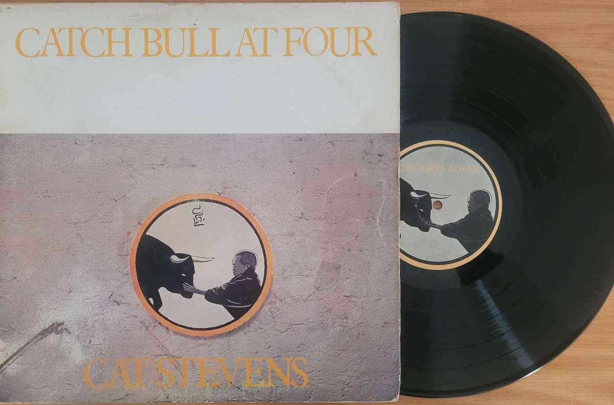 CAT STEVENS CATCH BULL AT FOUR.VINYL VG+ NO 1 ON US BILLBOARD CHARTS-AMAZING LP