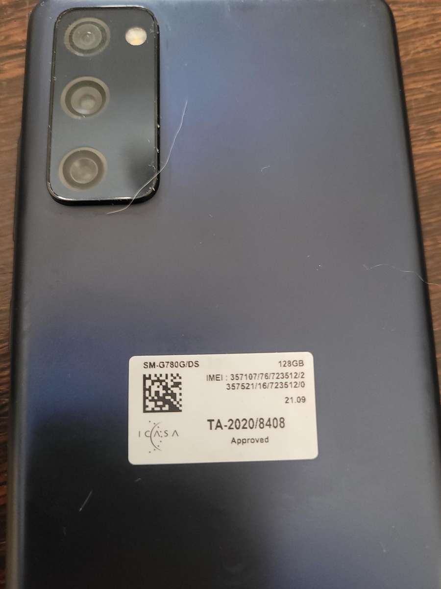 SAMSUNG GALAXY S20 FE 128GB DUAL SIM SMARTPHONE IN ORIGINAL BOX-EXCELLENT CONDITION