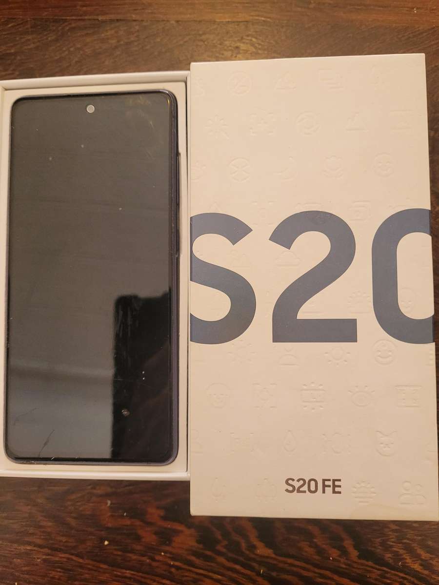 SAMSUNG GALAXY S20 FE 128GB DUAL SIM SMARTPHONE IN ORIGINAL BOX-EXCELLENT CONDITION