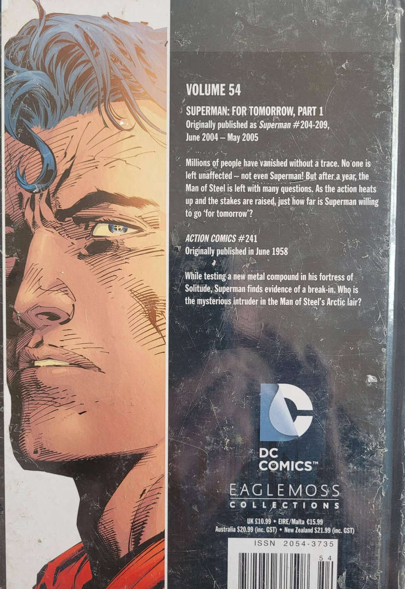 DC COMICS GRAPHIC NOVEL COLLECTION-SUPERMAN FOR TOMORROW-PART 1 AND 2