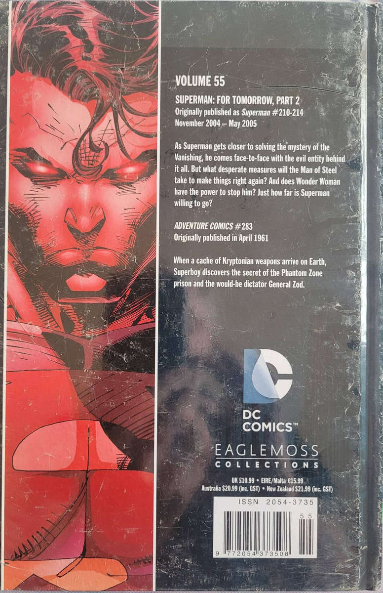 DC COMICS GRAPHIC NOVEL COLLECTION-SUPERMAN FOR TOMORROW-PART 1 AND 2