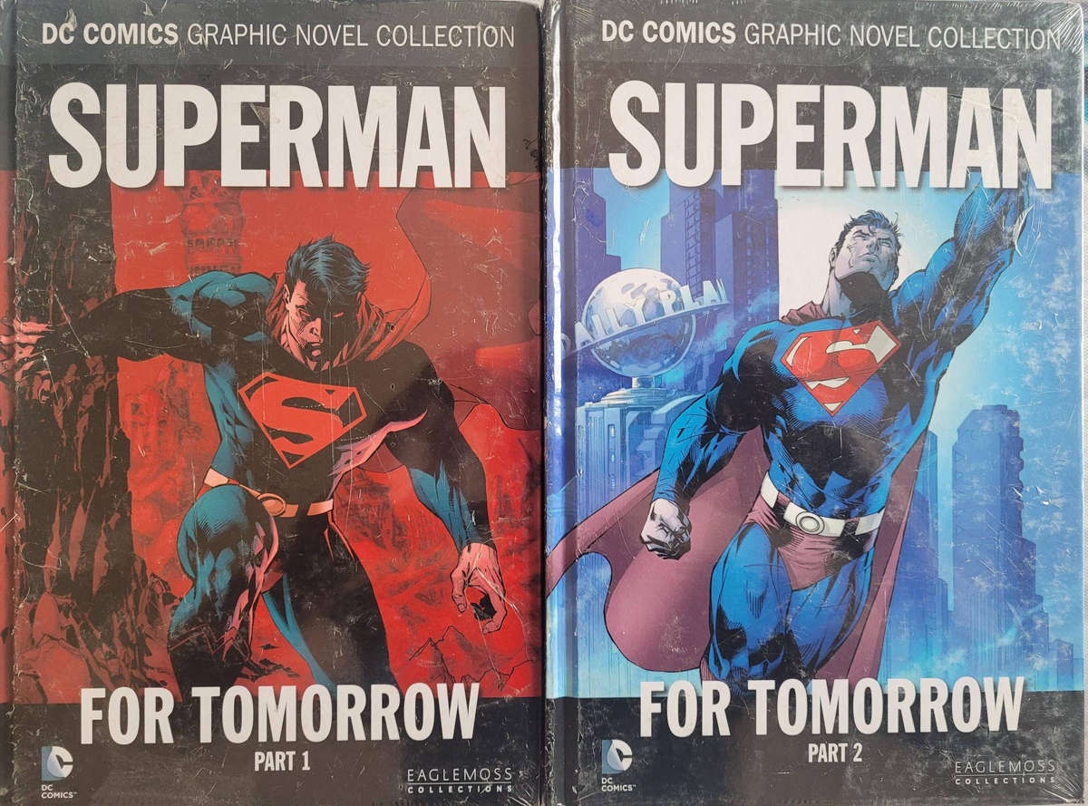DC COMICS GRAPHIC NOVEL COLLECTION-SUPERMAN FOR TOMORROW-PART 1 AND 2