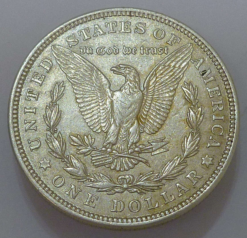 Ultra Rare USA 1921-P Morgan Silver Dollar Last Year Issue 90% Silver $1.00 Bullion Collectors Coin