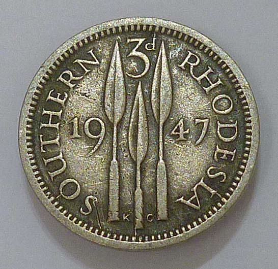 Southern Rhodesia {3d} of 1947