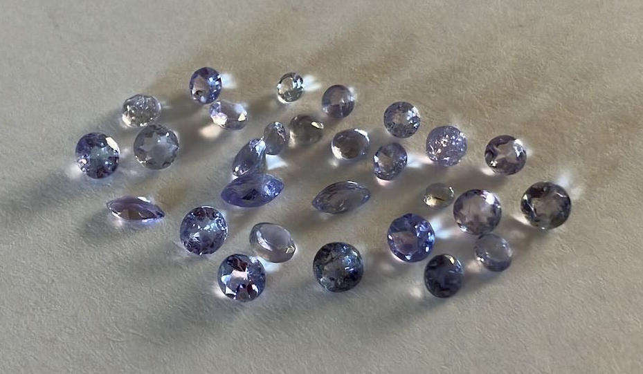 RARE! Loose Faceted Tanzanite Stone Parcel 2.24 (TCW)