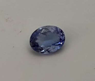 Oval Cut Tanzanite .34 ct from Tanzania, Rich Purple Color