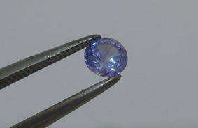 RARE! Loose .63 ct. Round Cut Tanzanite from Tanzania Great Color Clean and Nice.