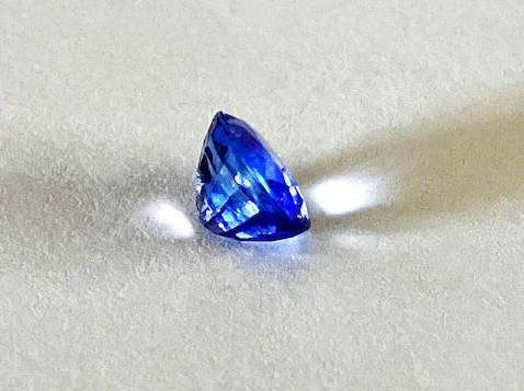 RARE!!!! Oval Cut Tanzanite Gem in a Good Size at .65ct from Tanzania and RICH Color in Purple.