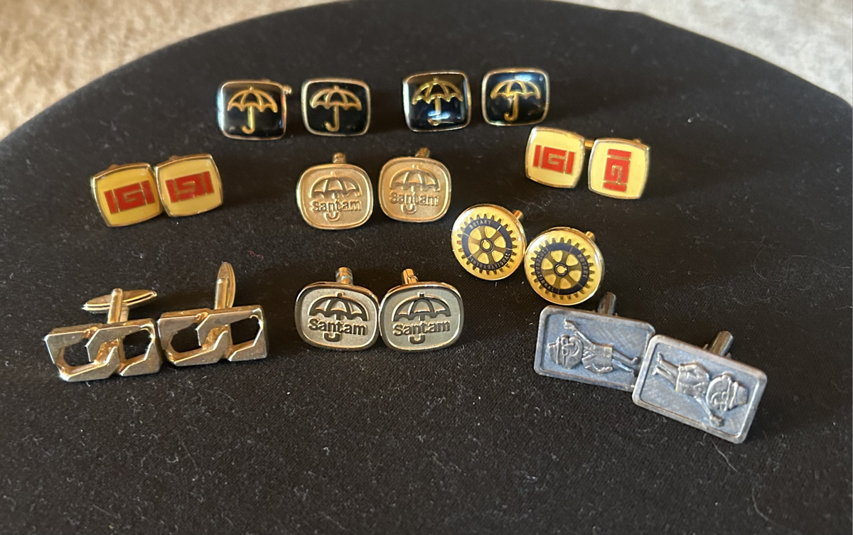 Cufflinks 9 Pairs