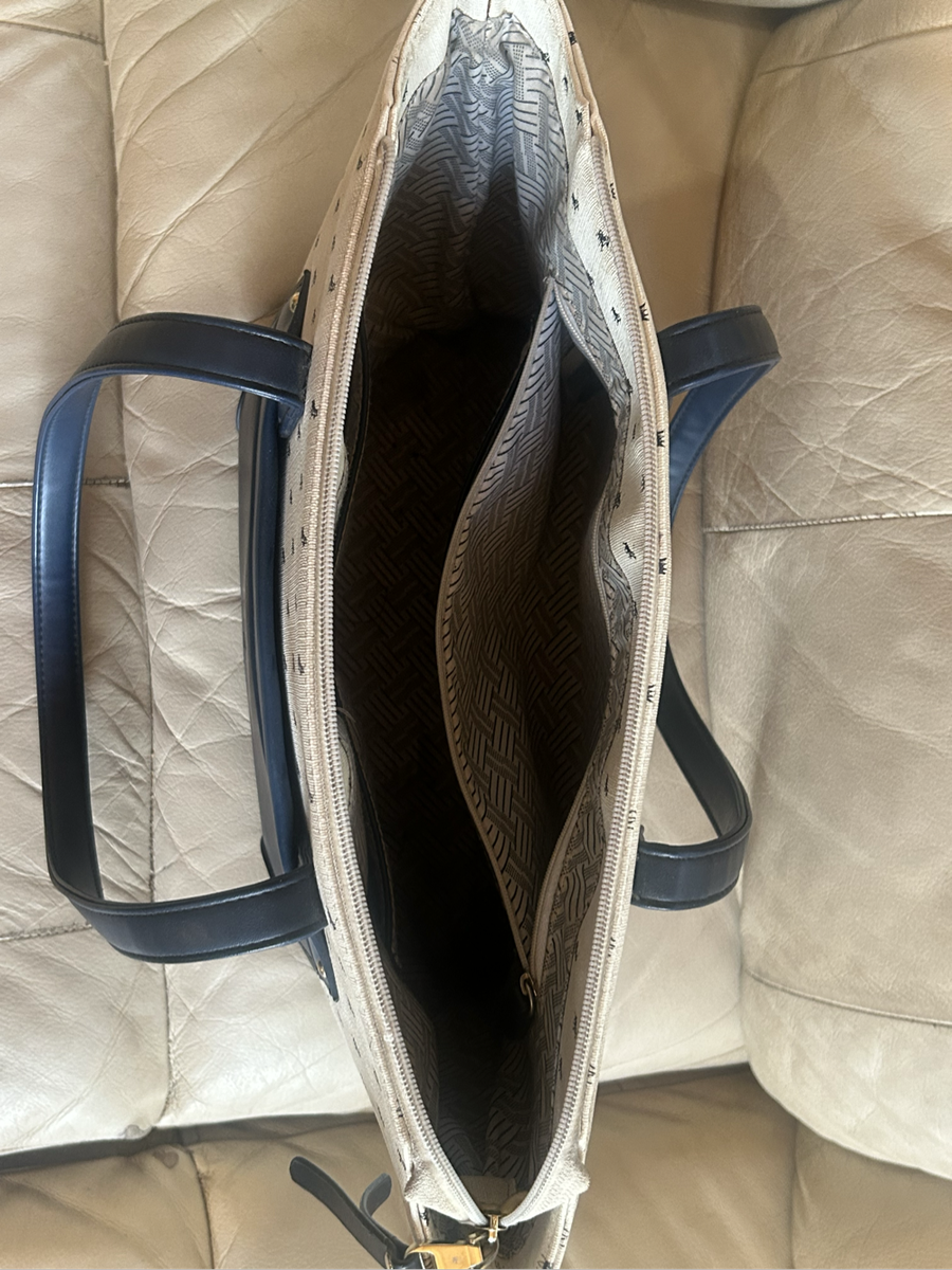 Polo Kensington Tote Blue handbag used