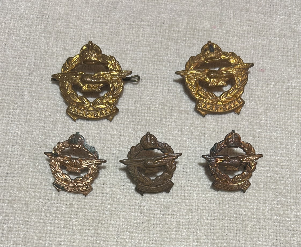 SAAF cap badges