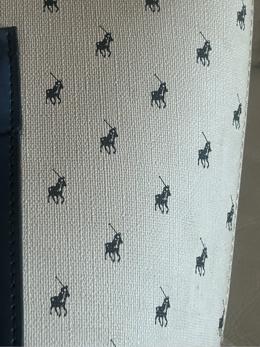 Polo Kensington Tote Blue handbag used