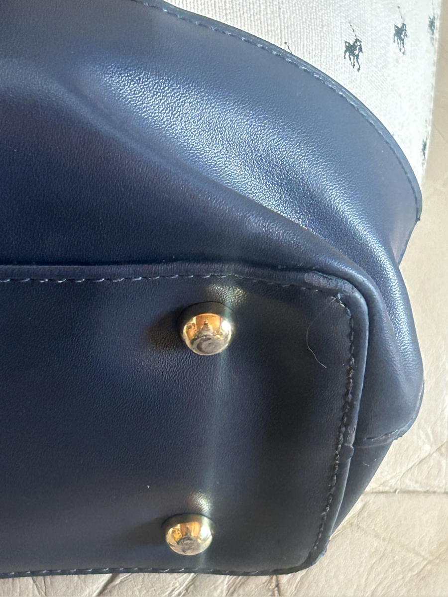 Polo Kensington Tote Blue handbag used
