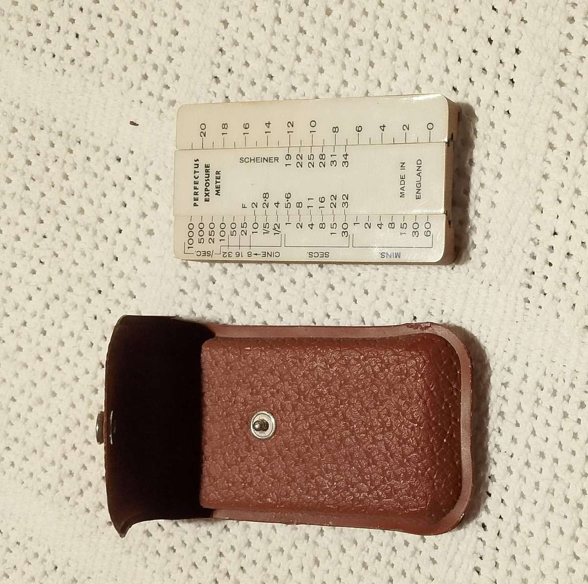 Vintage Perfectus Exposure Meter