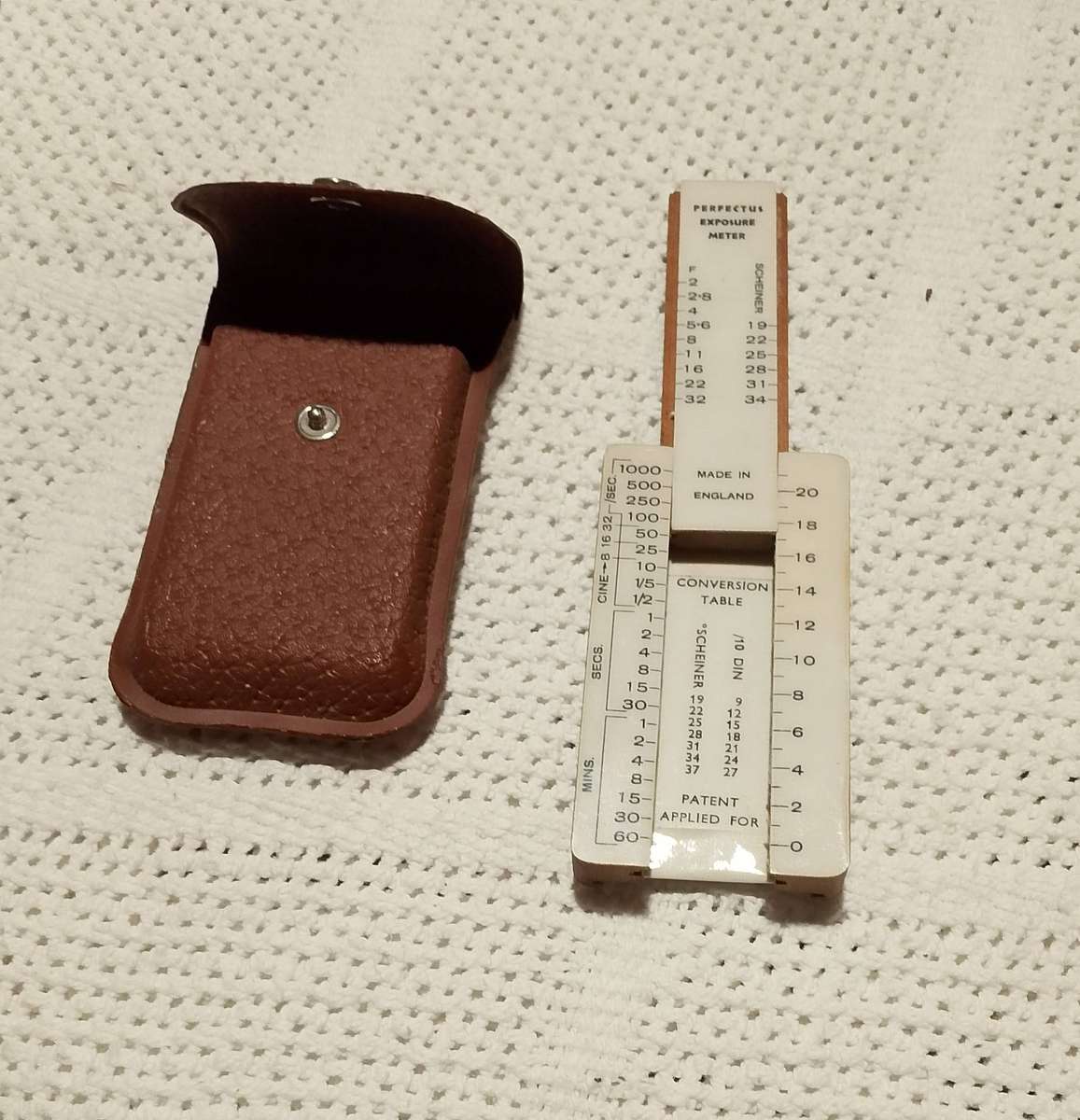 Vintage Perfectus Exposure Meter