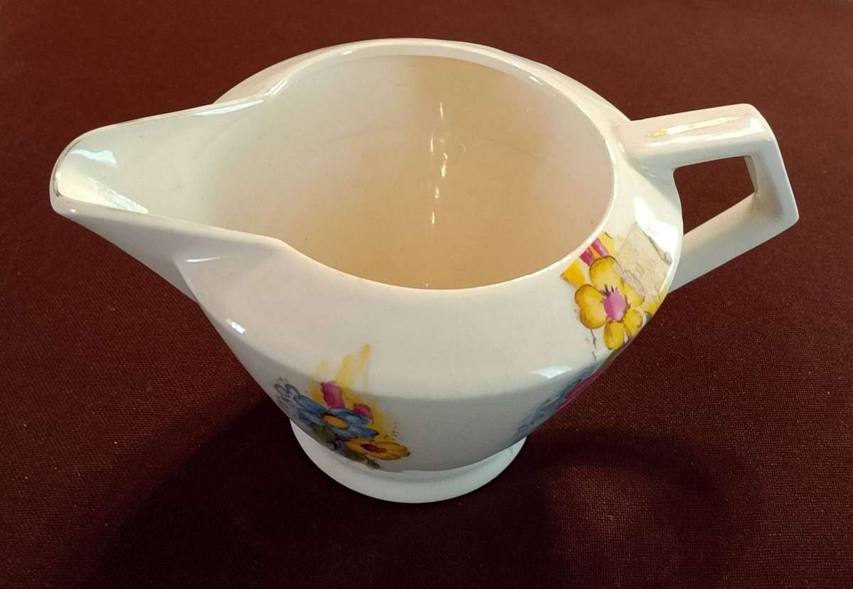 Vintage ceramic creamer or milk jar