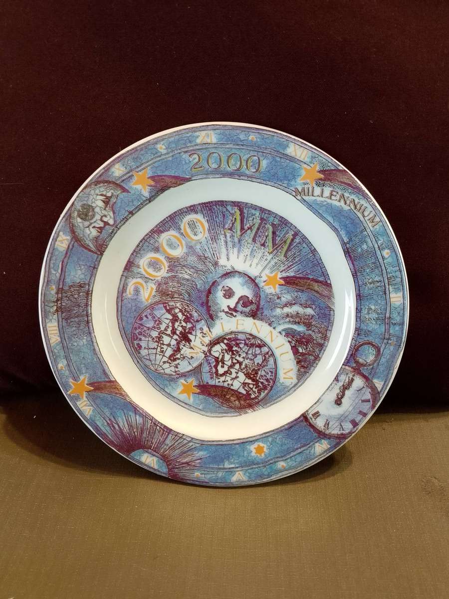 Commemorative plate for the millennium