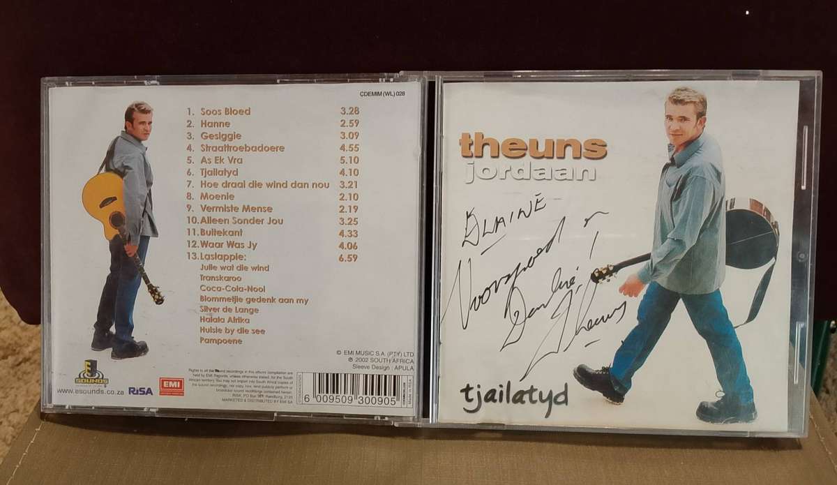 Theuns Jordaan tjailatyd CD (Signed CD)